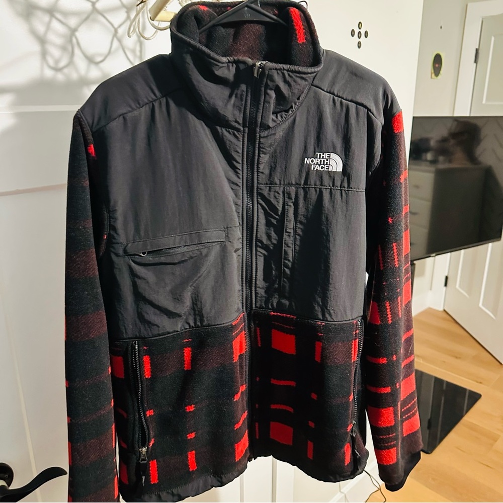 The North Face Men's Black and Red Performance Jacket